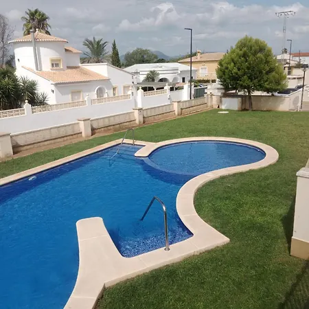 A 200m Playa Santa Anna דירה *